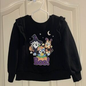 Jumping Beans Black Halloween Boo Sweatshirt